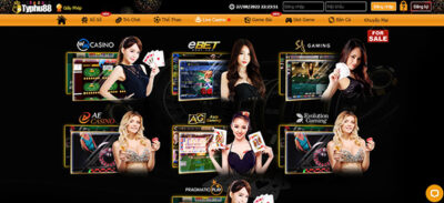 Casino Online Typhu88 - Điểm dừng chân lý tưởng cho các anh em cược thủ
